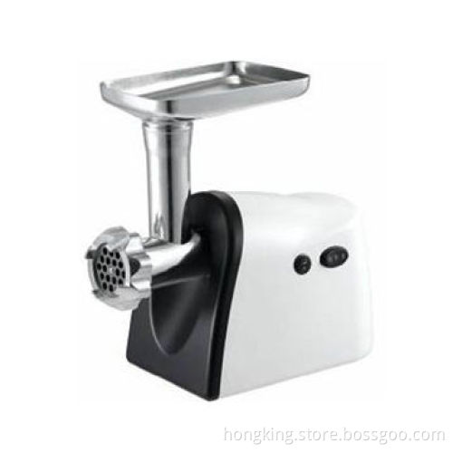 Meat grinder with reverse function, 1200W, metal cutting plates, with sausage accessories